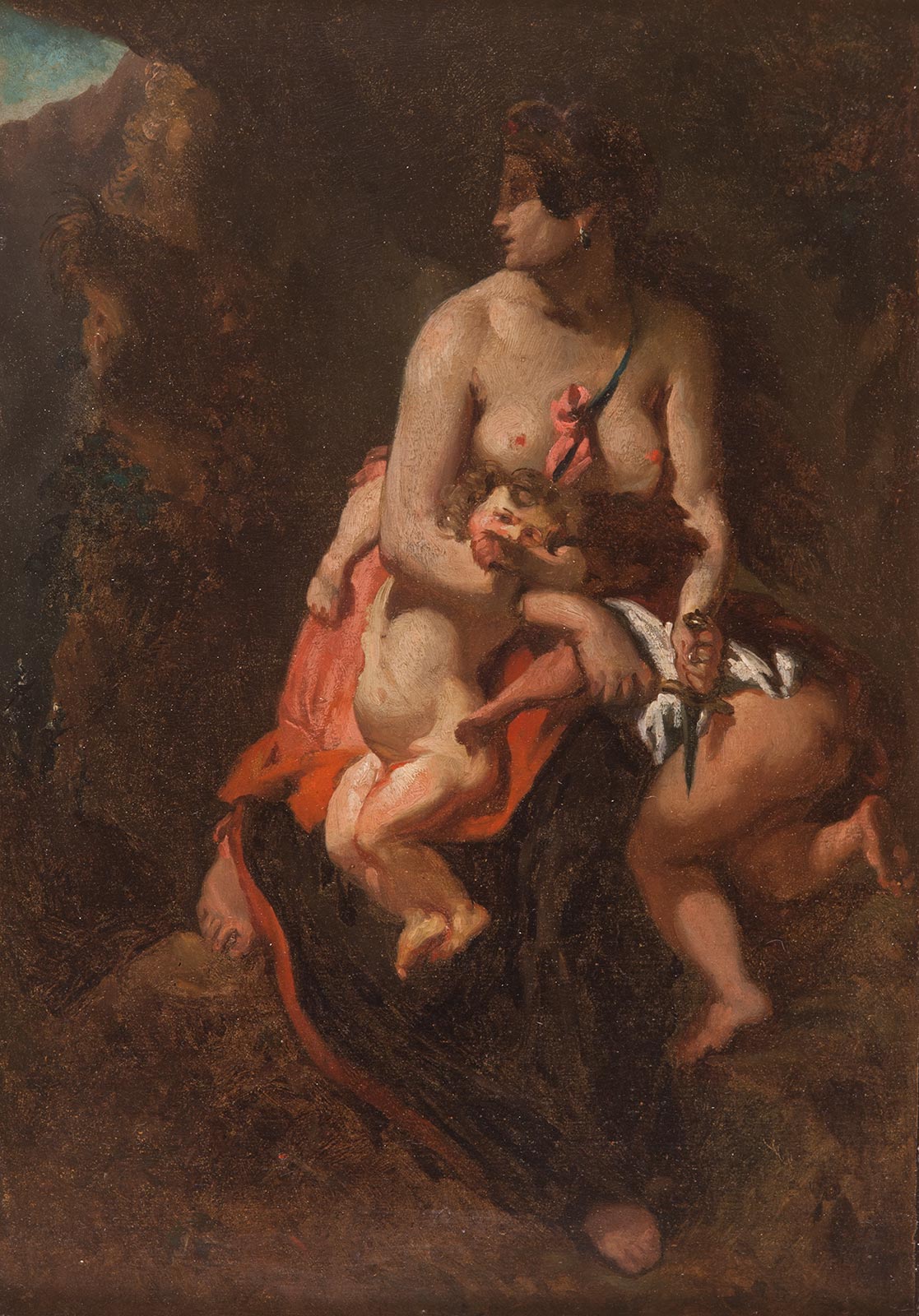 Médée furieuse,

d’après Eugène Delacroix