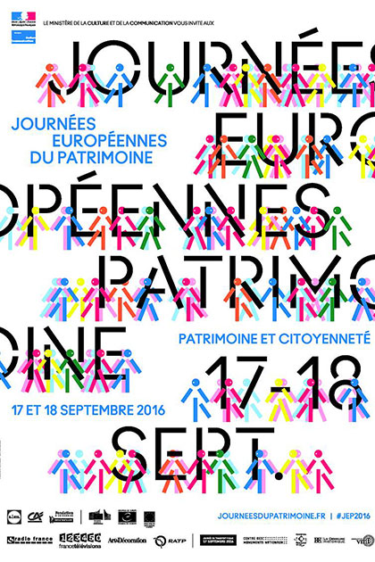 Journées européennes du Patrimoine.Les 17 et 18 septembre 2016